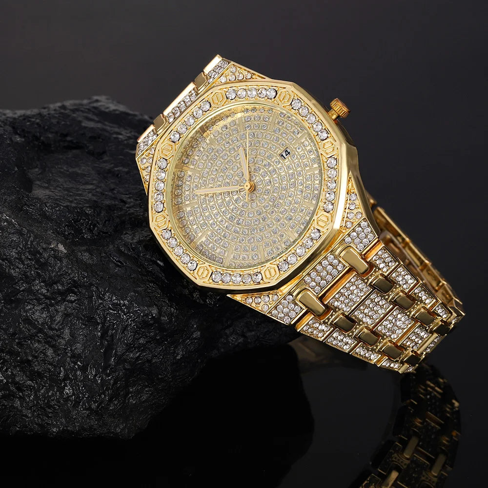 ICED OUT Watch and Bracelet Set OG