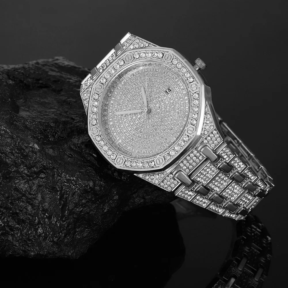 ICED OUT Watch and Bracelet Set OG