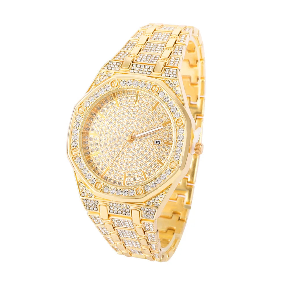 ICED OUT Watch and Bracelet Set OG