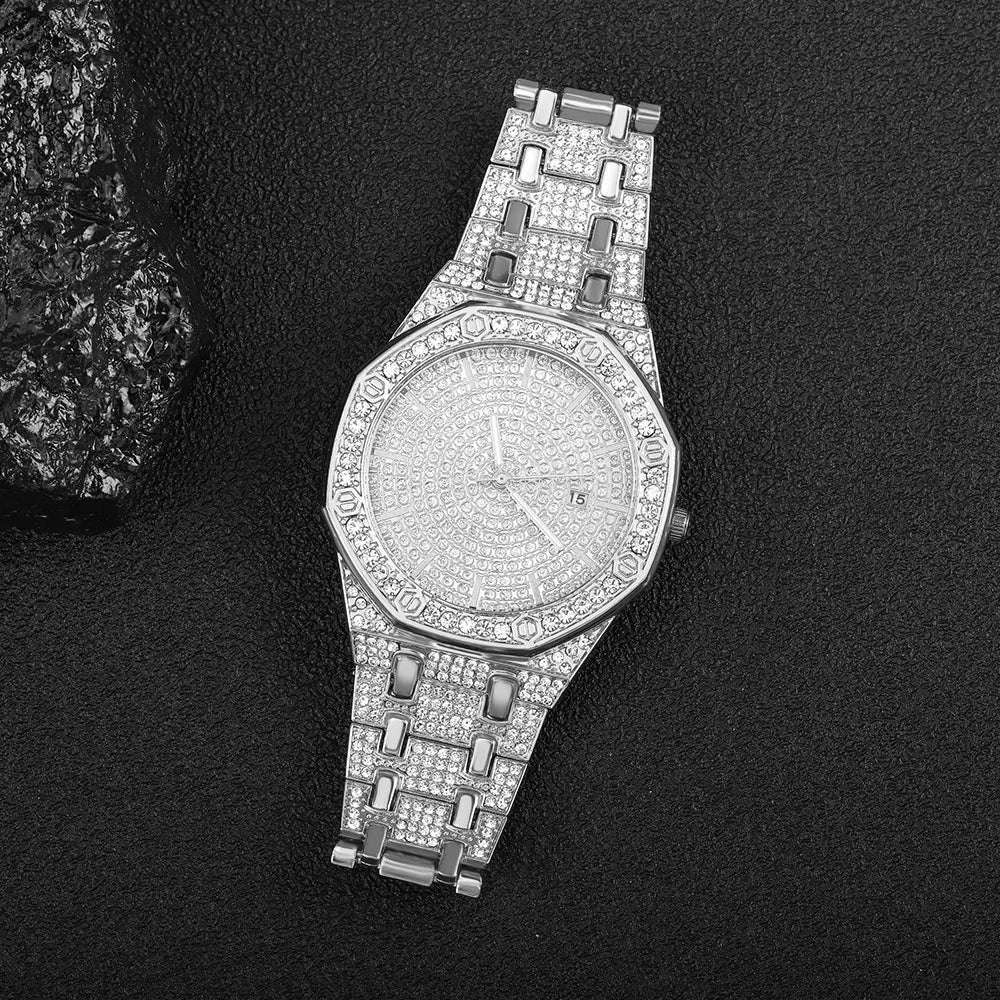 ICED OUT Watch and Bracelet Set OG